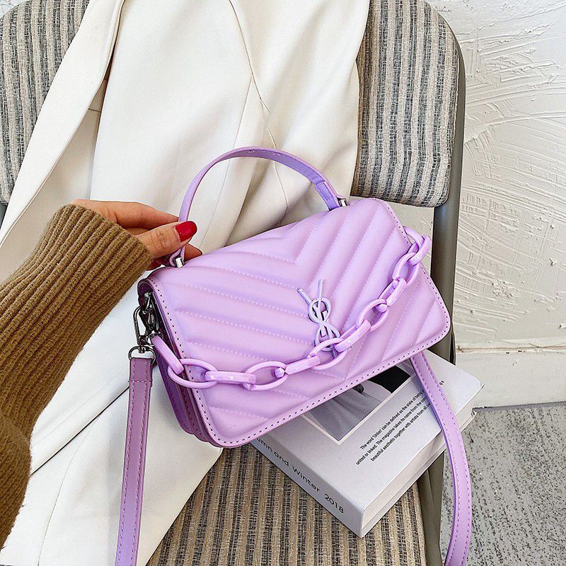 TAS SELEMPANG WANITA TOP HANDLE BAG YSL RANTAI IMPORT HIGH QUALITY PREMIUM