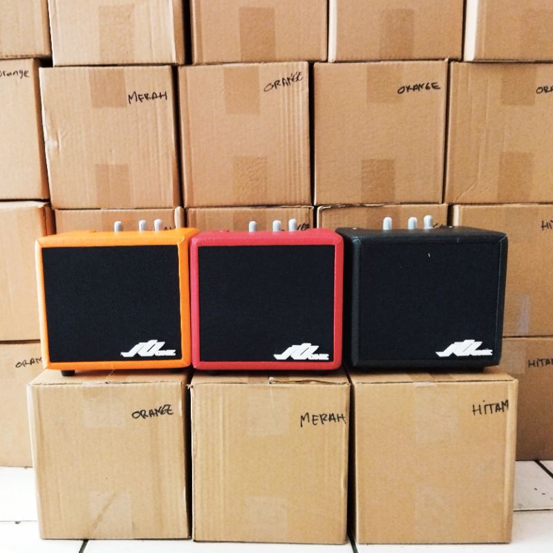 ampli gitar mini jtj one bonus pick dan kabel jack