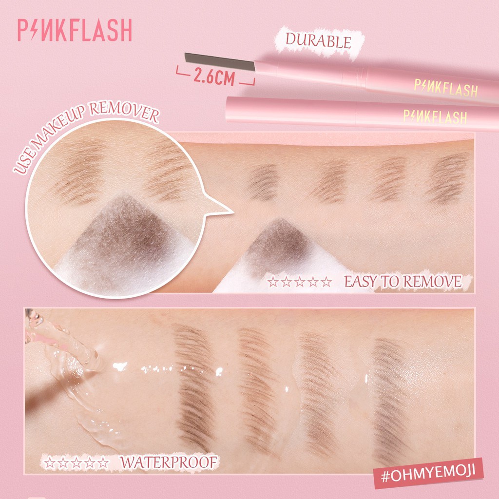 Original PINKFLASH Auto Eyebrow Pencil Waterproof PF-E09