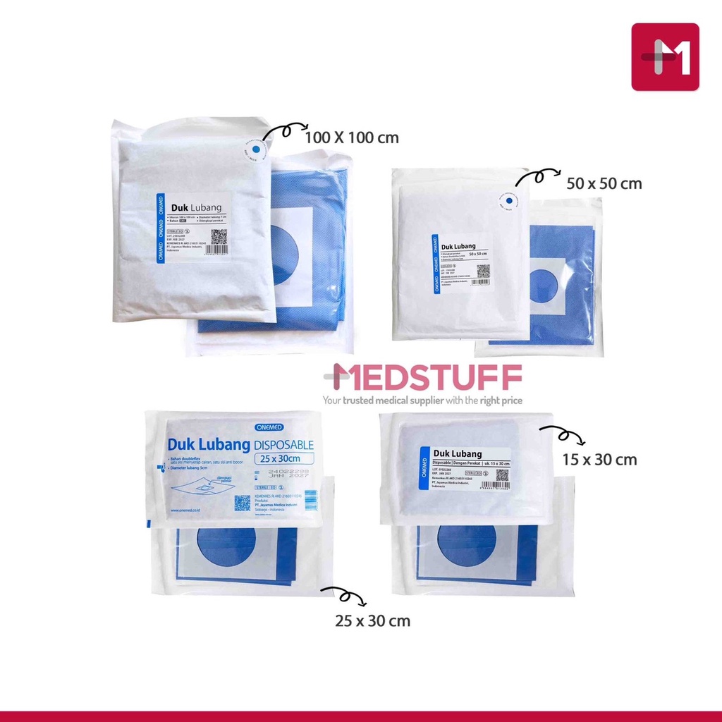 Duk Lubang Steril Onemed Duk Operasi Steril Bolong