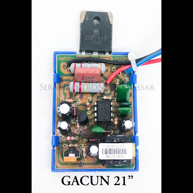 Kit Regulator Modul Power Supply Switching TV Universal Gacun 14-21”