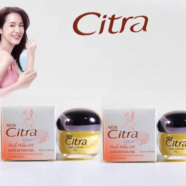 [100% Asli + COD] CREAM CITRA GOLD SIANG / MALAM