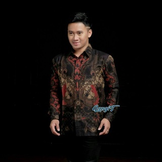 Baju Kemeja Batik Pria Dewasa Murah Lengan Panjang Modern Kondangan Mewah Premium