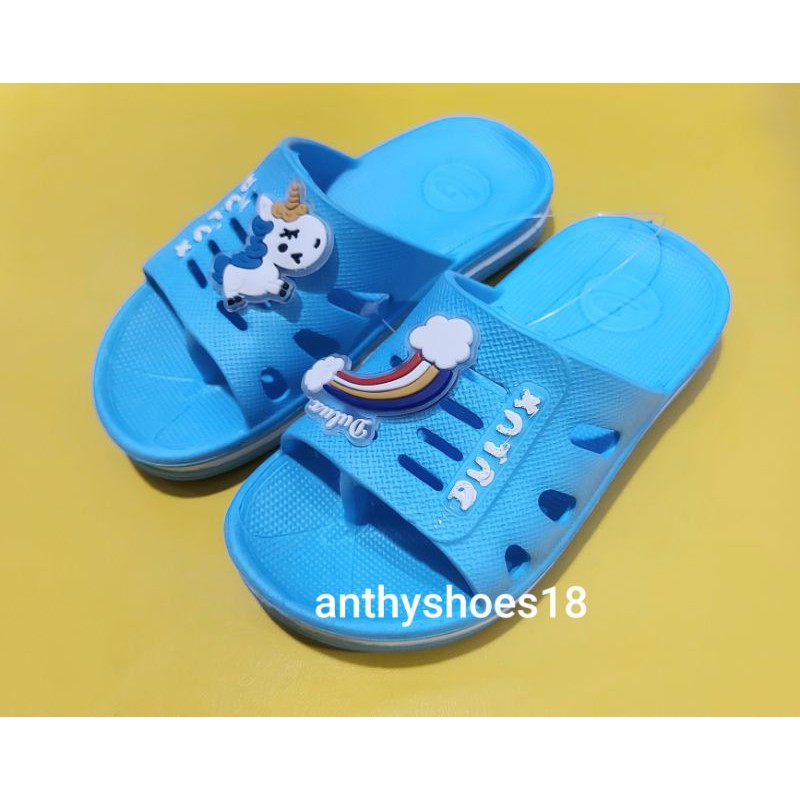 NEW Sandal Karet Anak Perempuan Dulux Girl 269D Unicorn Sz 24-29