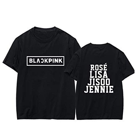 Premium Tshirt - Baju - Kaos Black Pink - Rose Lisa Jisoo Jennie - Member Black Pink - Baju KPOP