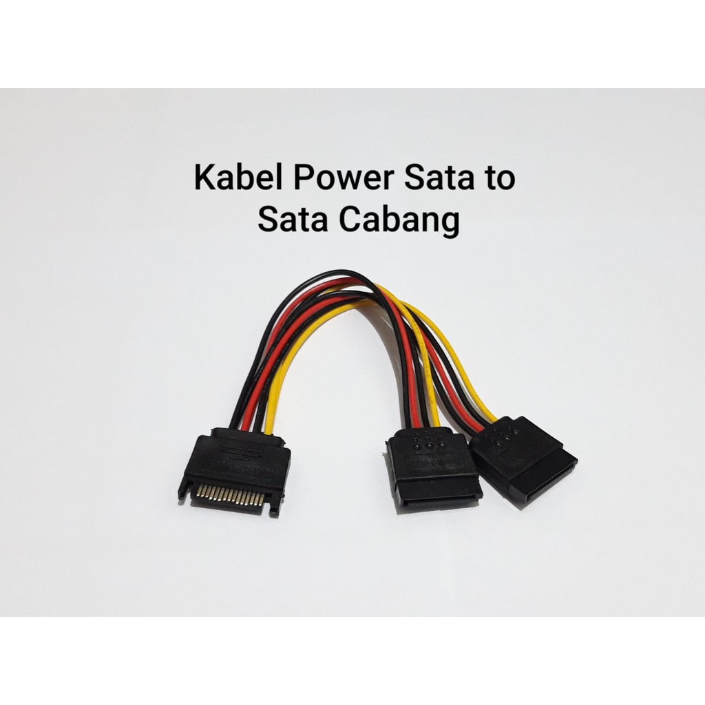 Kabel Power Sata to Sata Cabang