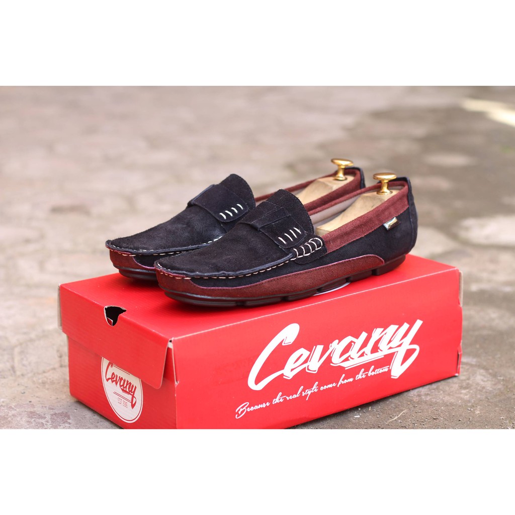 SEPATU SLIP ON WEDGES FLORAL COWOK WANITA HAK TINGGI CASUAL KERJA FORMAL SANTAI MODIS TRENDY TOSCA