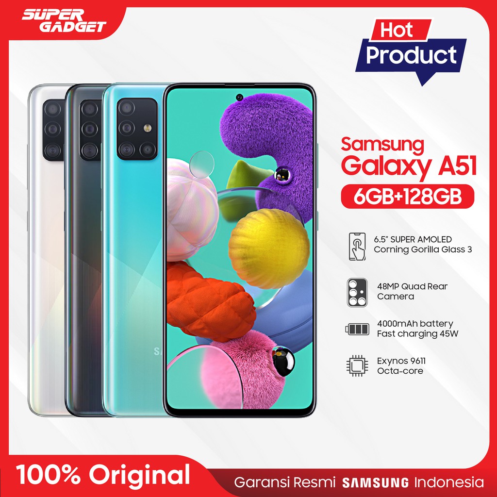 Samsung Galaxy A51 [6GB/128GB] - Garansi Resmi | Shopee