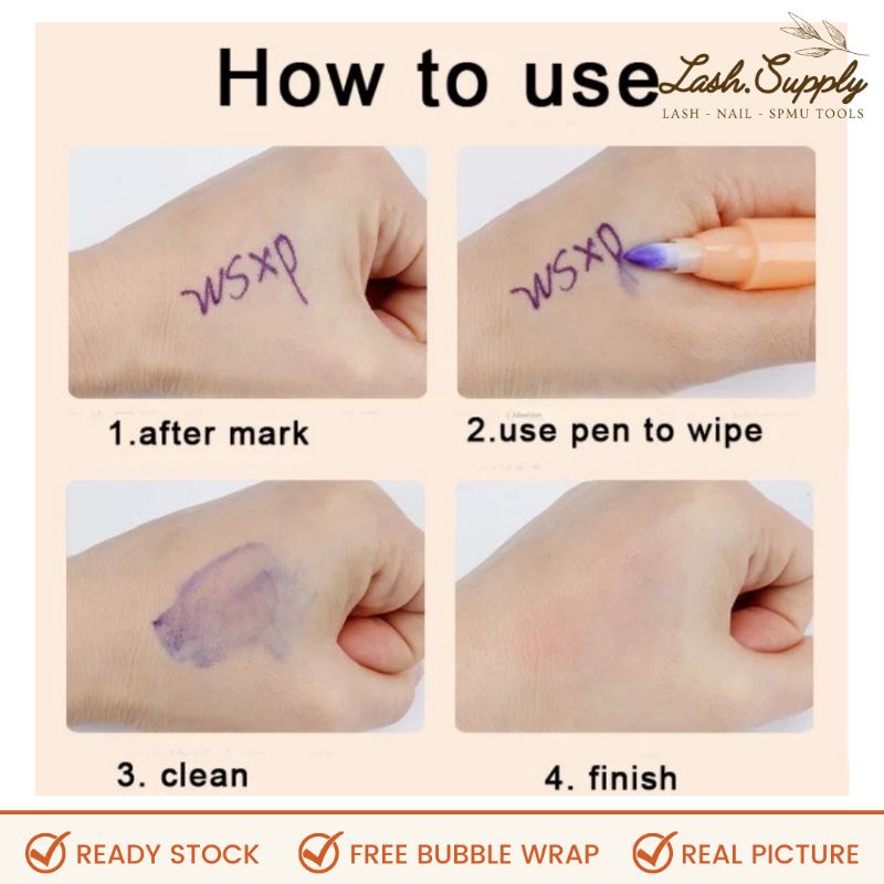 

Magic Eraser Penghapus Tinta Sulam Skin Marker Pen Remover Tondaus Sulam