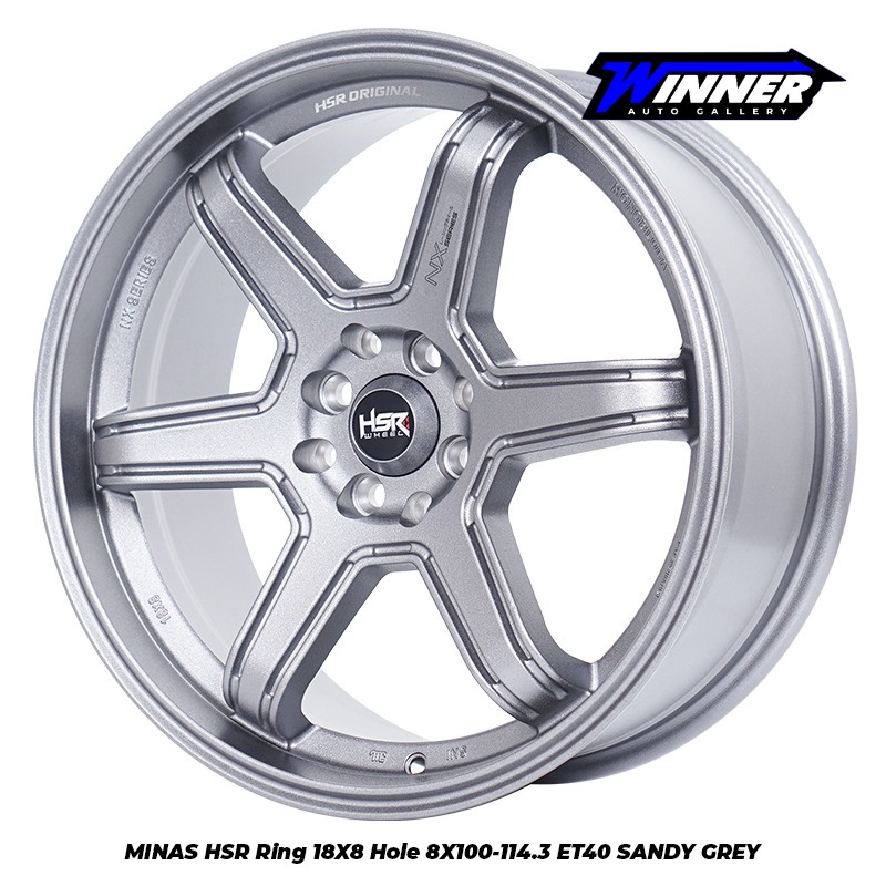 VELG RACING HSR MINAS RING 18 MOBIL AVANZA LIVINA MOBILIO SIGRA DLL