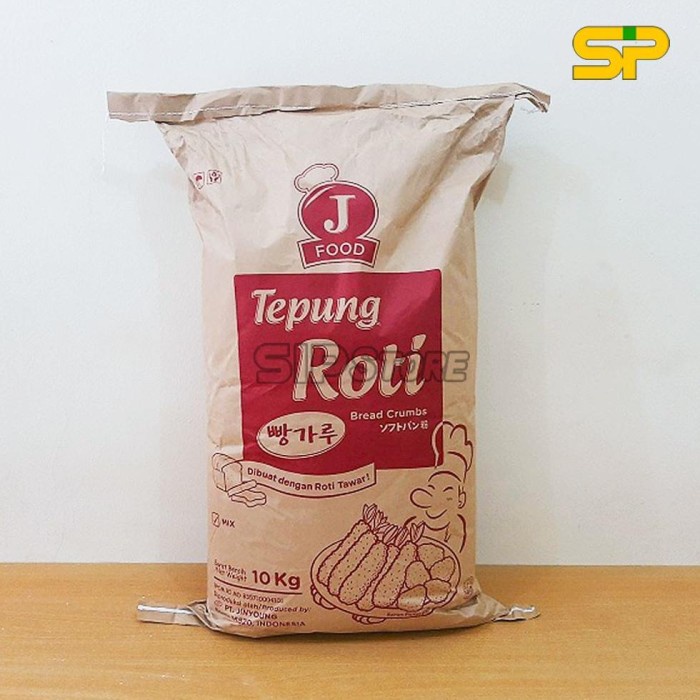 

BISA COD JFOOD Tepung Roti / Tepung Panir / Bread Crumbs (MIX) 10kg