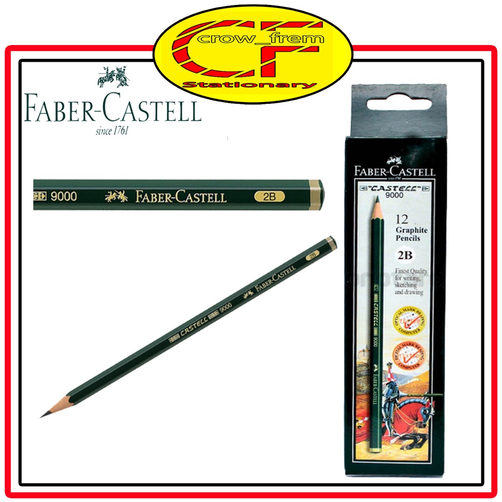 

Pensil 2B Faber Castell / Pensil Kayu 2B Faber Castell