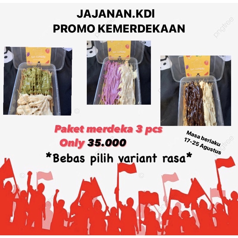 

Paket merdeka By jajanan.kdl