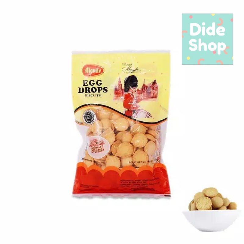 

Monde Egg Drop Biscuit 110gr