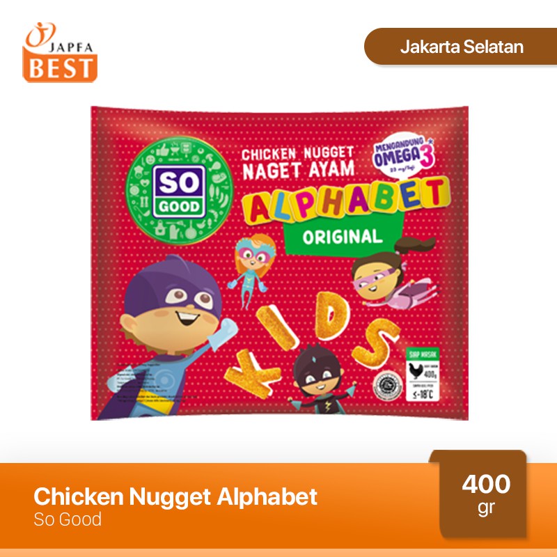 Nugget Alphabet So Good 400 gr