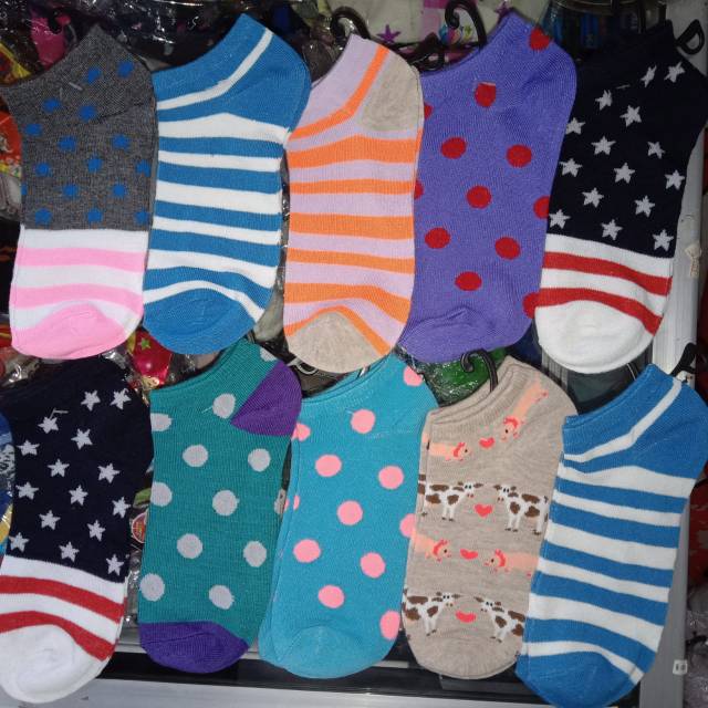KAOS KAKI MATA KAKI MOTIF DEWASA