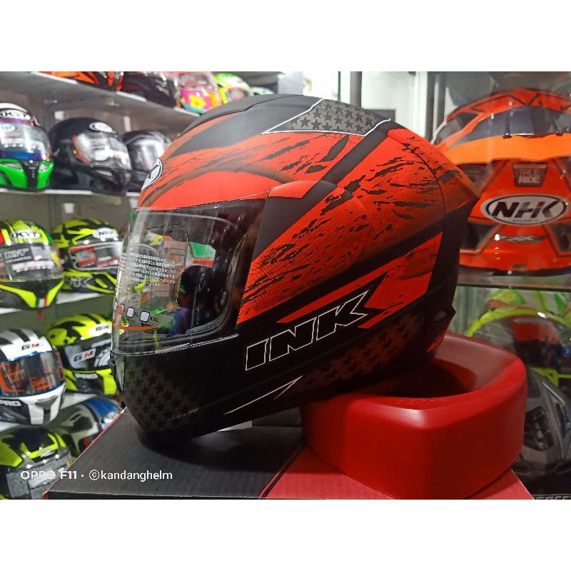 INK CL MAX SERI 6,3,5,7VARIASI WARNA HELM FULL FACE KEREN