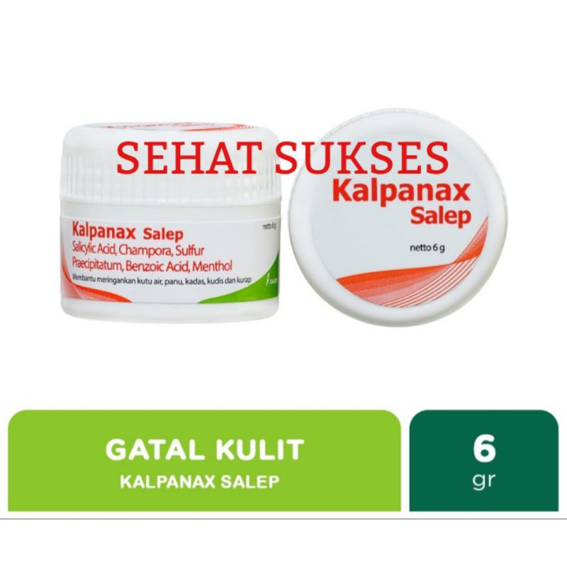 KALPANAX SALEP 6 GRAM - OBAT KUTU AIR, KADAS, KURAP