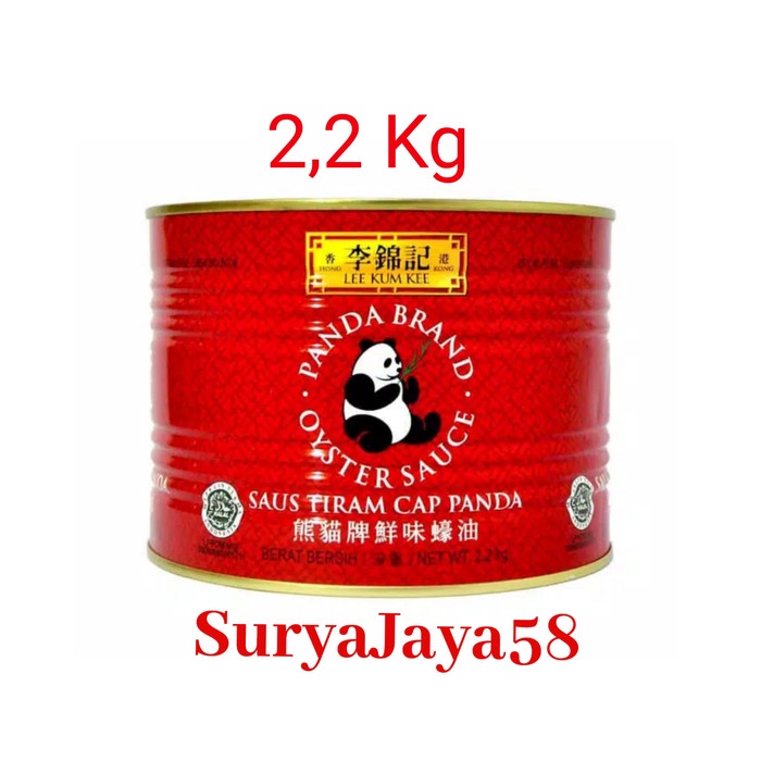 

Saus Tiram Cap Panda Lee Kum Kee Oyster Sauce 2,2kg
