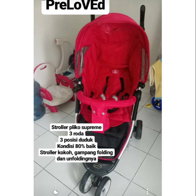 PRELOVED stroller bayi pliko