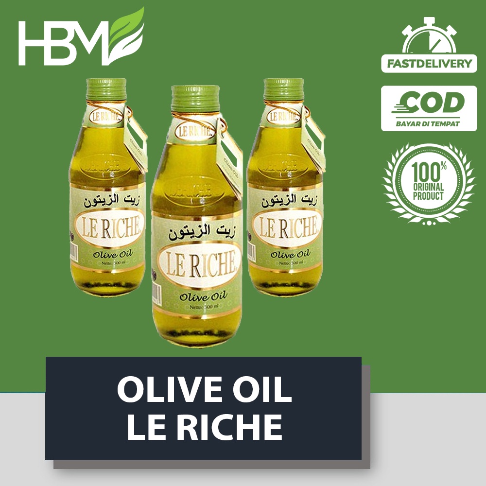 

MINYAK ZAITUN LE RICHE EXTRA VIRGIN OLIVE OIL LE RICHE 300ml ASLI ORI