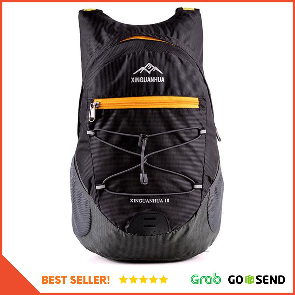 Xinguanhua Tas Gunung Lipat Waterproof 17L - XA94WD - Black