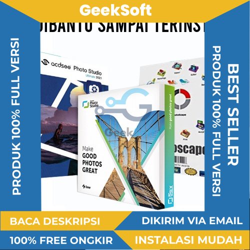 Paket ACDSee, Zoner Photo X, Photo Scape X Full Version Lifetime