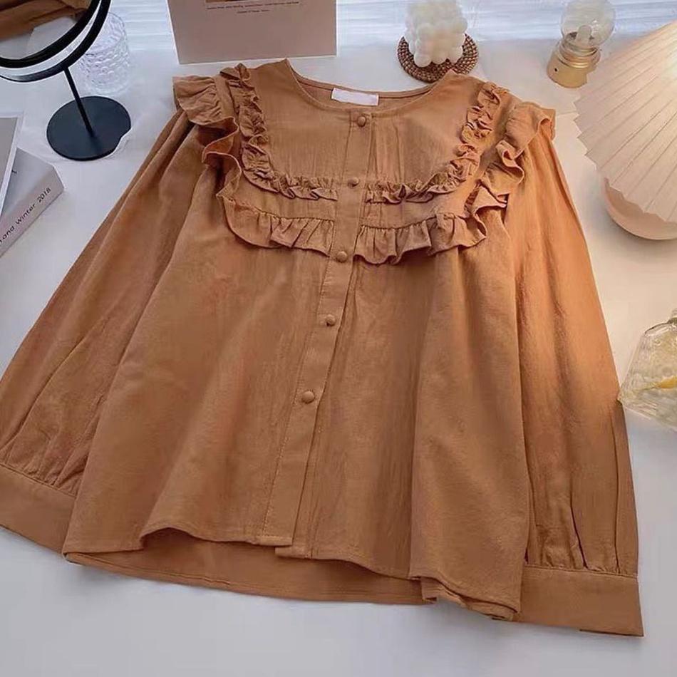 [GEG.10Jn22ᴰ] BLOUSE CRINCLE / CILA BLOUSE / BLOUSE WANITA / BLUS KOREAN STYLE