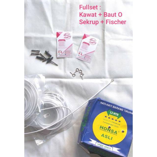 Kawat Gorden dapur kolong dapur set lengkap Merk Honsa Asli