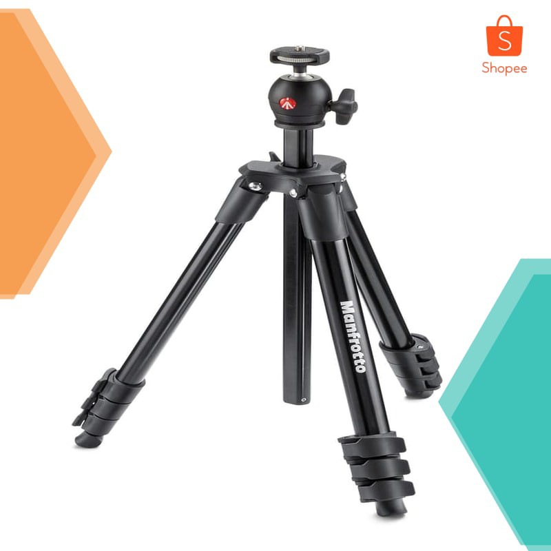 Ready Manfrotto Tripod Compact Light - MKCOMPACTLT Youtuber Banget