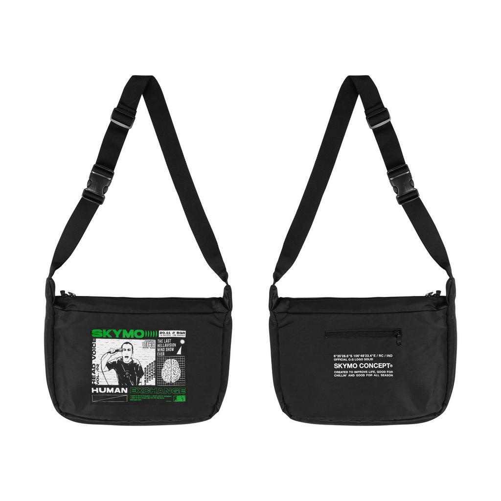 Skymo Apparel Sling Bag Hellavision Black