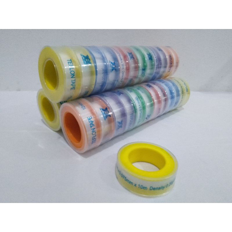 Seal Tape Sealtape Selotip YSK 12mm x 10 meter Untuk Drat Baut Keran Pompa Rumah Mobil Truk