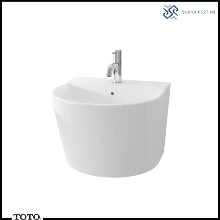 Washtafel Toto Lw898Cj Omni Wall Hung Lavatory / Wastafel Set Toto