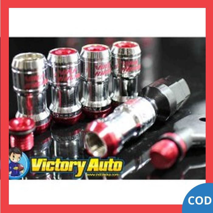 Baut Roda Mobil Racing Lugnut Volk Formula Baut Velg Mobil Variasi Baut Ban Mobil Baja