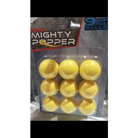 CRUZER MIGHTY POPPER 9 SOFT FOAM BALLS
