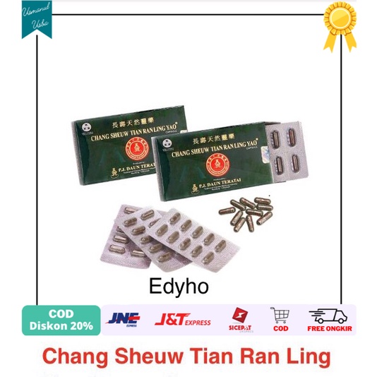 

◾COD◾ Chang Sheuw Tian Ran Ling Yao obat kanker Daun teratai