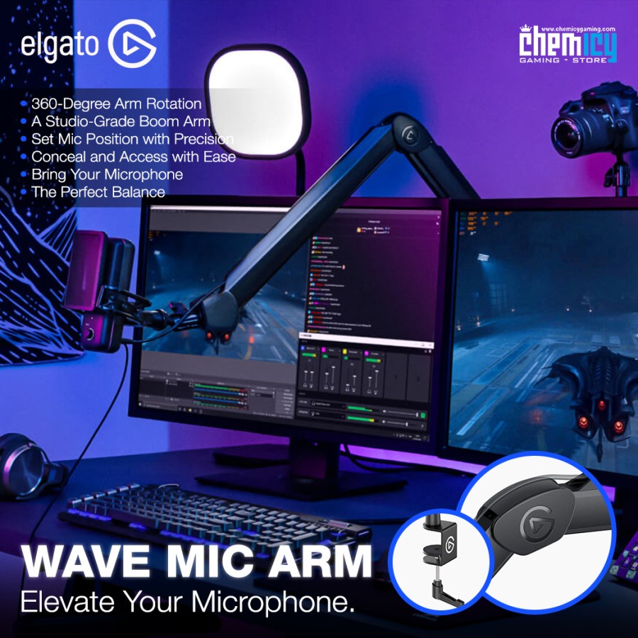 Elgato Wave Mic Boom Arm