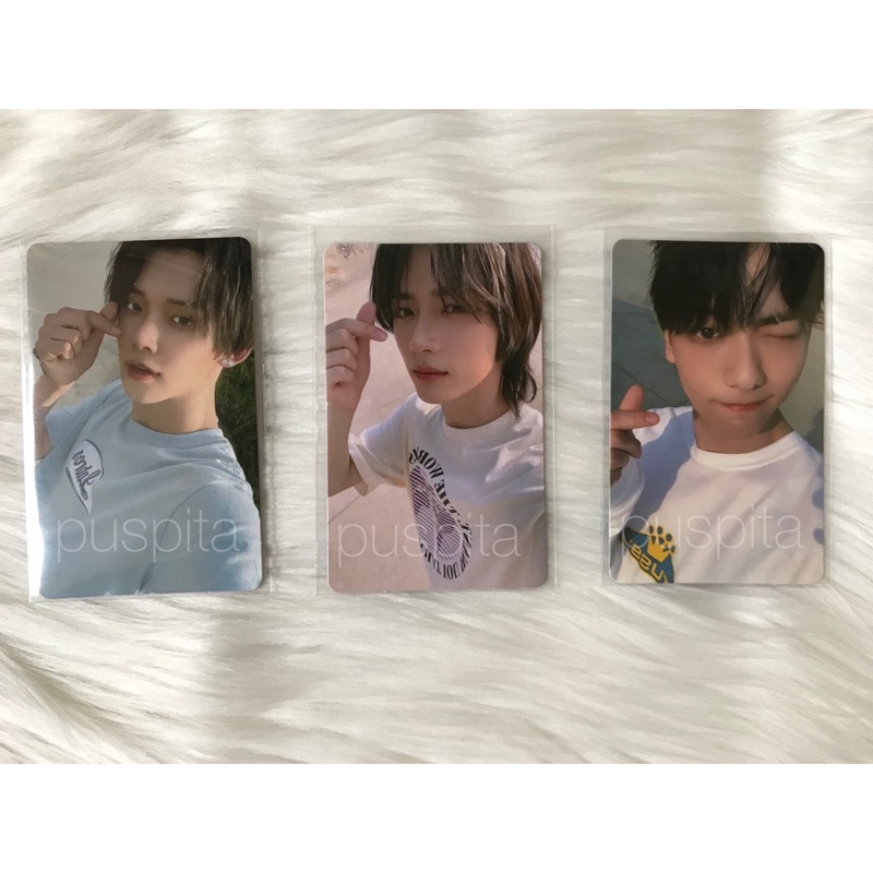 Official Photocard POB TXT Fight or Escape Yeonjun, Beomgyu, Soobin