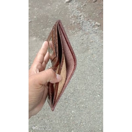 Dompet pria Full Kulit Sapi Asli 3/4 dms