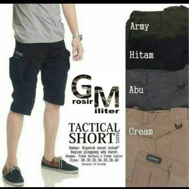 Celana Tactical BlackHawk pendek