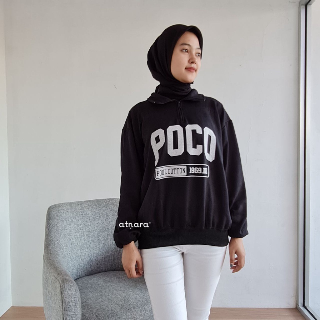 Nara Grosir - Poco Cotton l Sweater Pria dan Wanita