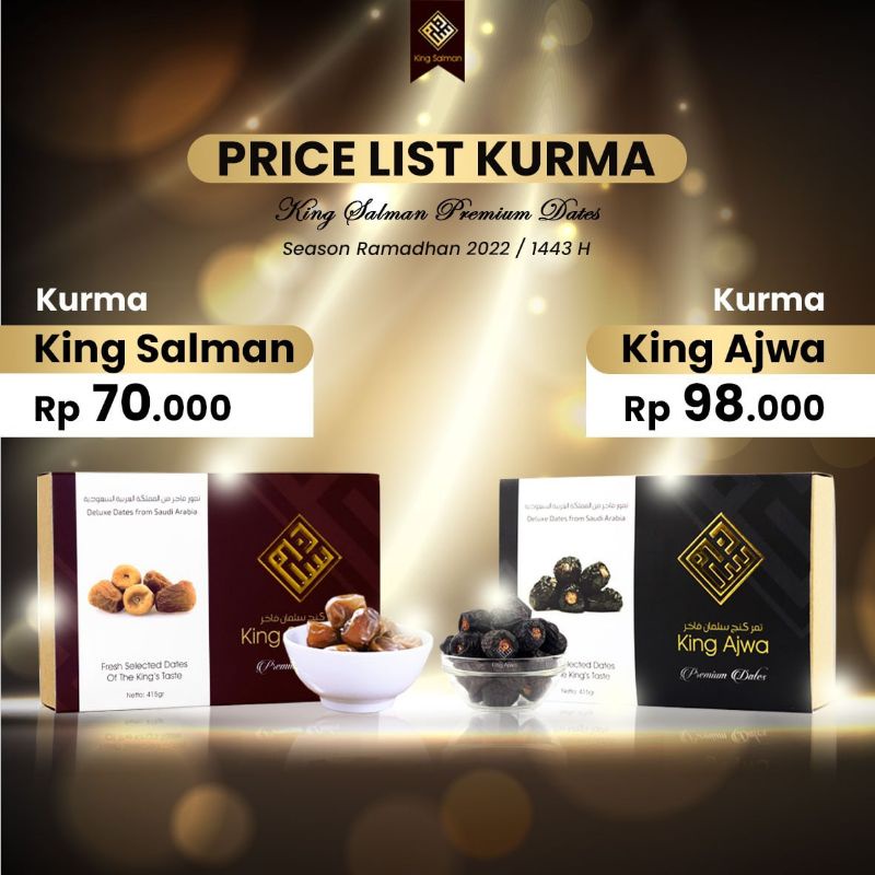 

King Salman (Kurma King Ajwa)