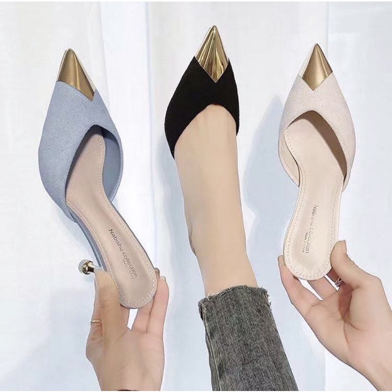 Heels 0576 wanita import realpict