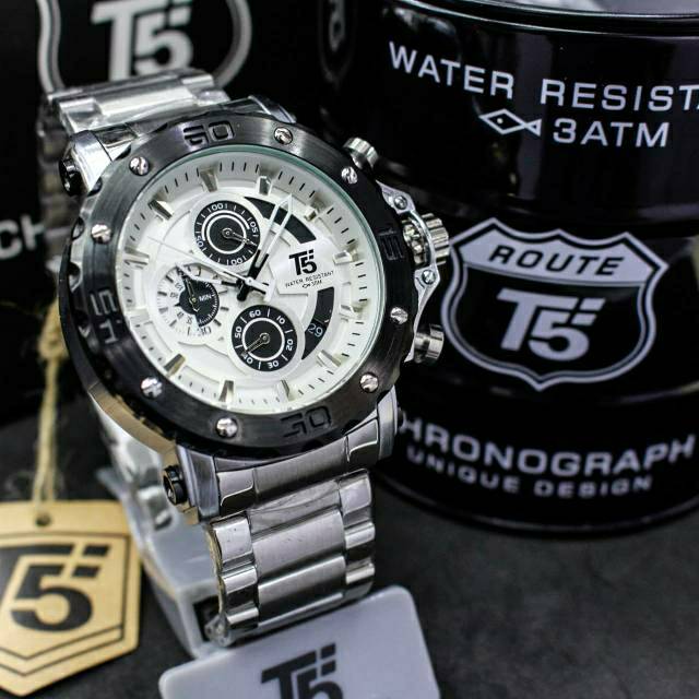 Jam T5 H 3702 original chronograph free box