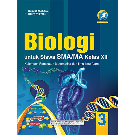 Buku Biologi Smama Xii Peminatan K 13 Edisi Revisi 2016 Yrama Widya