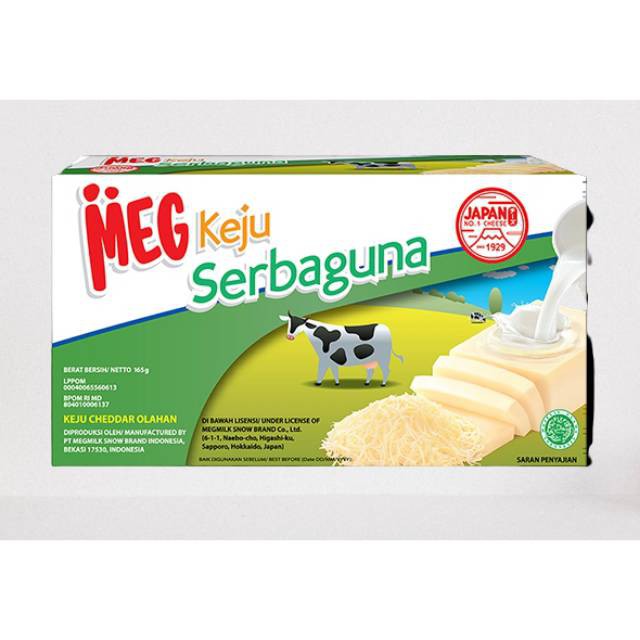 

MEG Keju Serbaguna 165 gram