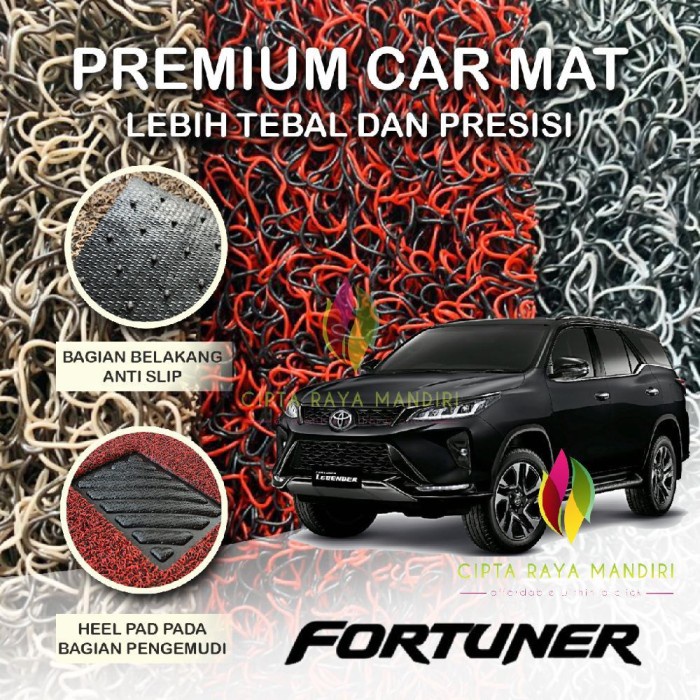 Karpet Mobil Premium TOYOTA Fortuner 2 Warna