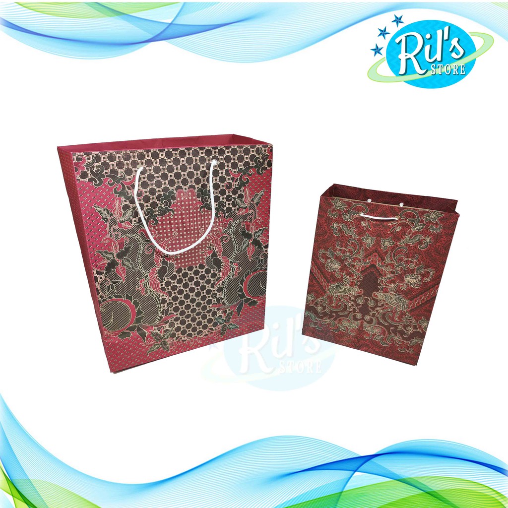 

Paperbag Batik 20 x 25 x 9 cm - 20x25x9cm - acara