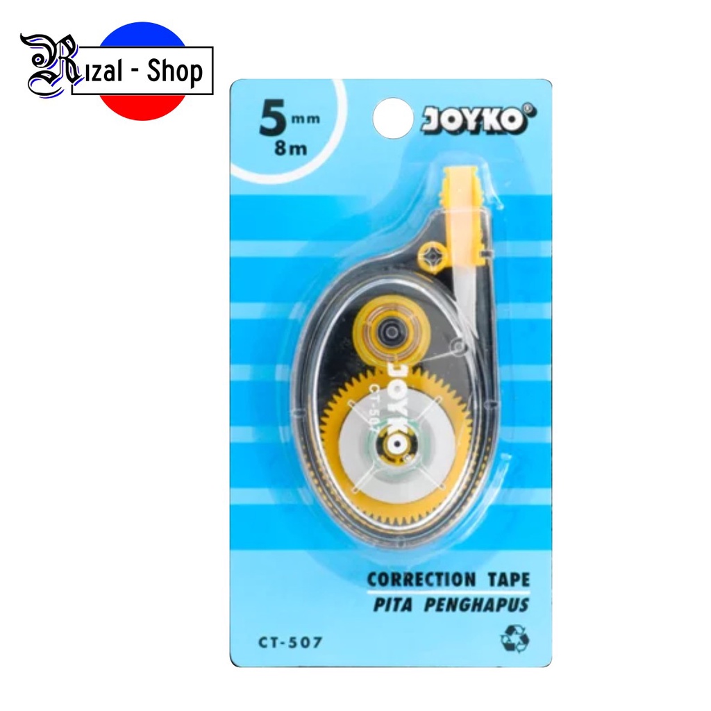 

Pita Koreksi / Correction Tape Joyko CT 507 Tipe X Kertas