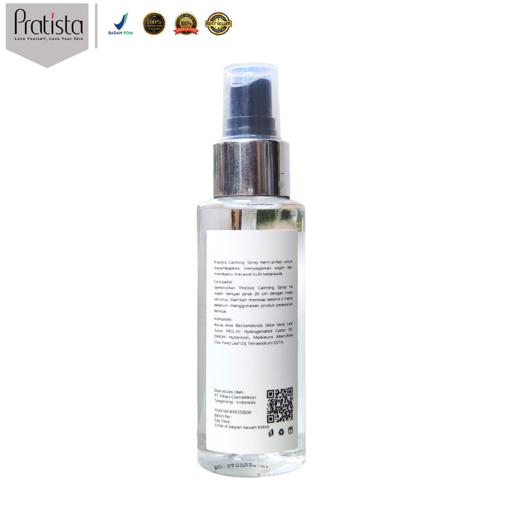 Face Mist BPOM Murah - Calming Spray Pratista - Facemist